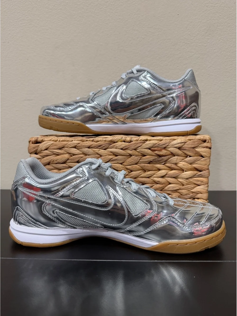 Size 10.5 - Nike Gato LV8 “Chrome”